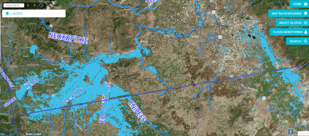 GFM Sentinel1 Grecia 1