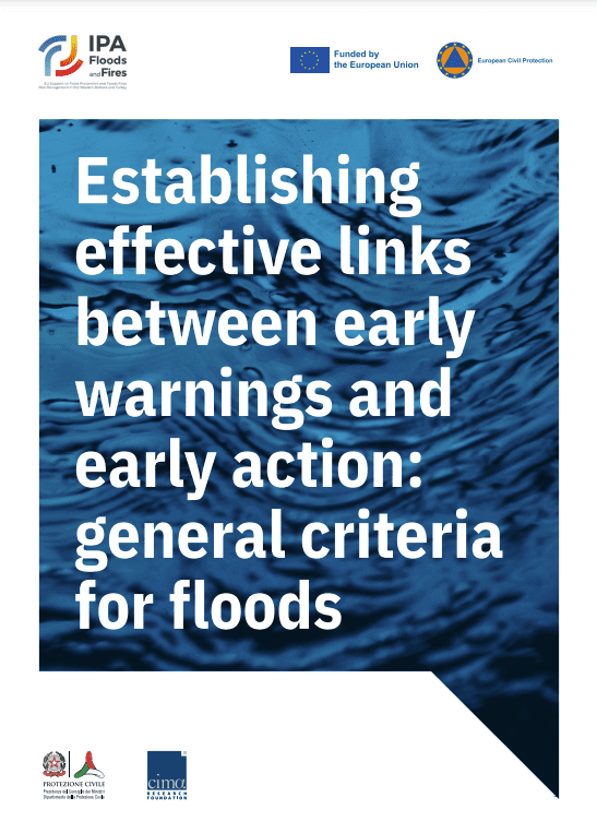 IPA Floods and Fires program ends, the final event in Bruxells 1 IPAFF report flood